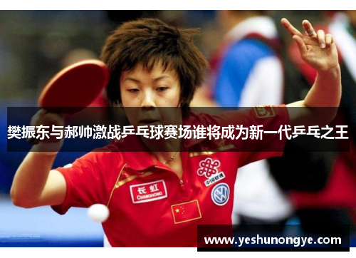 樊振东与郝帅激战乒乓球赛场谁将成为新一代乒乓之王