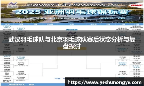 武汉羽毛球队与北京羽毛球队赛后状态分析与复盘探讨