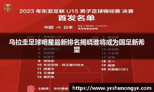 乌拉圭足球明星最新排名揭晓谁将成为国足新希望